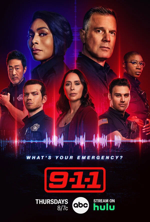 911 служба спасения 2018 постер